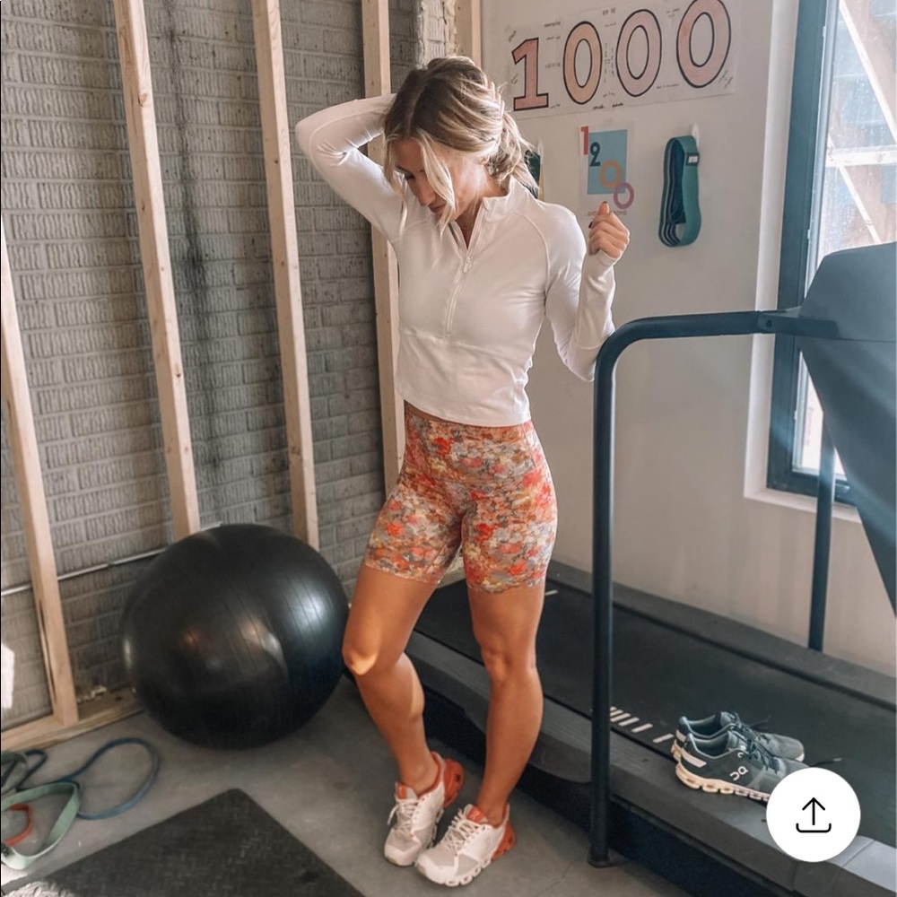 Lululemon Rest Less 1/2 Zip Crop